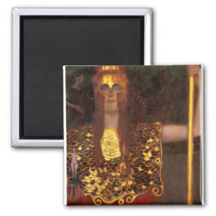 Gustav Klimt - Minerva oder Pallas Athena Magnet