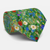 Gustav Klimt - Mohnfeld Krawatte (Gerollt)