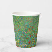 Gustav Klimt - Mohnfeld Pappbecher (Rückseite)