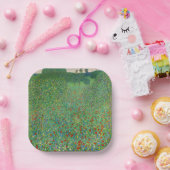 Gustav Klimt - Mohnfeld Pappteller (Party)