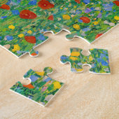Gustav Klimt - Mohnfeld Puzzle (Seite)