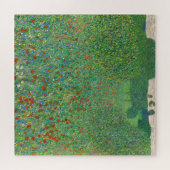 Gustav Klimt - Mohnfeld Puzzle (Horizontal)