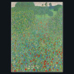Gustav Klimt - Mohnfeld Seidenpapier<br><div class="desc">Mohnfeld / Poppiesfeld - Gustav Klimt,  Öl auf Leinwand,  1907</div>