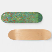 Gustav Klimt - Mohnfeld Skateboard (Horizontal)