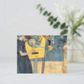 Gustav Klimt Music Postkarte (Stehend Vorderseite)