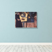 Gustav Klimt - Musik Leinwanddruck (Insitu (Holzboden))