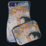 Gustav Klimt - Mutter und Kind Autofußmatte<br><div class="desc">Mutter und Kind (Detail von drei Jahren der Frau) - Gustav Klimt,  Öl auf Leinwand,  1905</div>