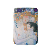 Gustav Klimt - Mutter und Kind Badematte (Vorderseite Vertikal)