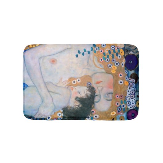 Gustav Klimt - Mutter und Kind Badematte (Vorderseite)