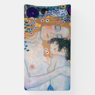 Gustav Klimt - Mutter und Kind Banner