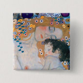 Gustav Klimt - Mutter und Kind Button (Vorderseite)