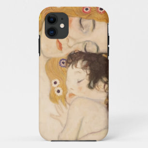 Gustav Klimt Mutter und Kind iPhone 11 Hülle