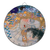 Gustav Klimt - Mutter und Kind Dartscheibe (vorne)