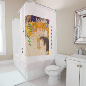 Gustav Klimt - Mutter und Kind Duschvorhang (Beispiel)