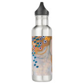 Gustav Klimt - Mutter und Kind Edelstahlflasche (Links)