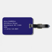 Gustav Klimt - Mutter und Kind Gepäckanhänger (Rückseite horizontal)