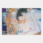 Gustav Klimt - Mutter und Kind Geschenkpapier Set (Vorderseite 2)