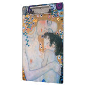 Gustav Klimt - Mutter und Kind Klemmbrett (Links)