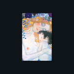 Gustav Klimt - Mutter und Kind Leinwanddruck<br><div class="desc">Mutter und Kind (Detail von drei Jahren der Frau) - Gustav Klimt,  Öl auf Leinwand,  1905</div>
