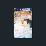 Gustav Klimt - Mutter und Kind Leinwanddruck<br><div class="desc">Mutter und Kind (Detail von drei Jahren der Frau) - Gustav Klimt, Öl auf Leinwand, 1905</div>