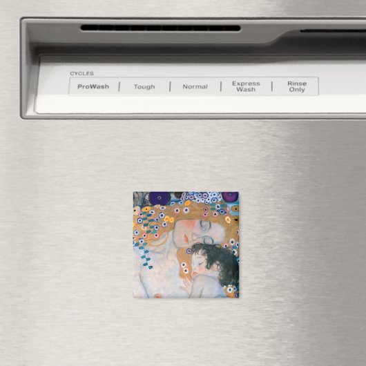 Gustav Klimt - Mutter und Kind Magnet (In Situ (Geschirrspüler))