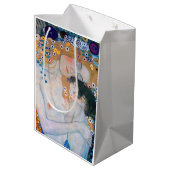 Gustav Klimt - Mutter und Kind Mittlere Geschenktüte (Rückseite Schrägansicht)
