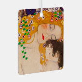 Gustav Klimt - Mutter und Kind Ornament Aus Metall (Vorderseite Rechts)