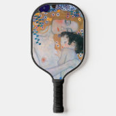 Gustav Klimt - Mutter und Kind Pickleball Schläger (Vorderseite)