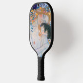 Gustav Klimt - Mutter und Kind Pickleball Schläger (Links)