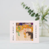 Gustav Klimt - Mutter und Kind Postkarte (Stehend Vorderseite)