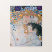 Gustav Klimt - Mutter und Kind Puzzle (Vertikal)