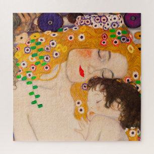 Gustav Klimt - Mutter und Kind Puzzle