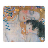 Gustav Klimt - Mutter und Kind Schneidebrett (Vorderseite)