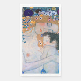 Gustav Klimt - Mutter und Kind Serviette