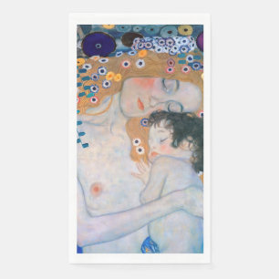 Gustav Klimt - Mutter und Kind Serviette
