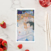 Gustav Klimt - Mutter und Kind Serviette (Beispiel)