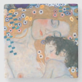 Gustav Klimt - Mutter und Kind Steinuntersetzer (Vorderseite)