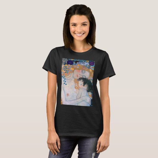 Gustav Klimt - Mutter und Kind T-Shirt (Vorne ganz)