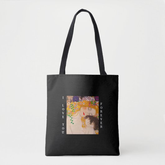 Gustav Klimt - Mutter und Kind Tasche (Vorderseite)
