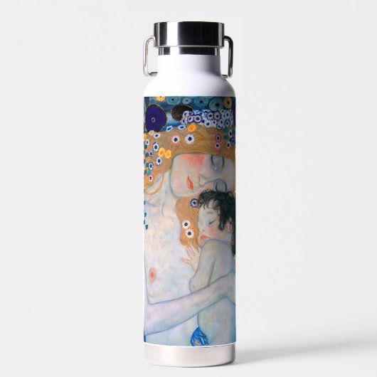 Gustav Klimt - Mutter und Kind Trinkflasche (Vorne)