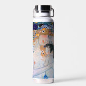 Gustav Klimt - Mutter und Kind Trinkflasche (Rückseite)