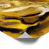 Gustav Klimt niedlicher Katzenlöffel, Gustav klimt Poster (Ecke)