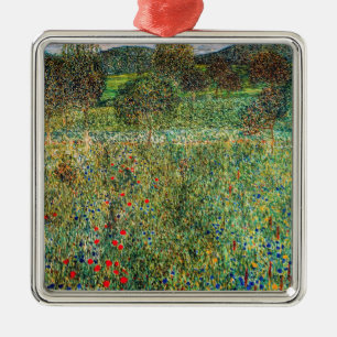 Gustav Klimt - Obstgarten Ornament Aus Metall