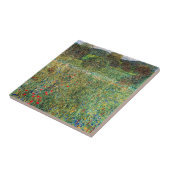 Gustav Klimt - Orchard Fliese (Seite)