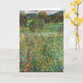 Gustav Klimt - Orchard Karte (Gelbe Blume)