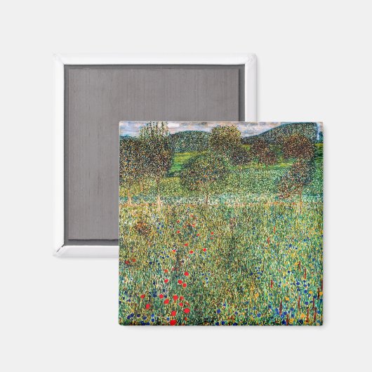 Gustav Klimt - Orchard Magnet (Vorderseite/Rückseite)