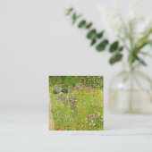 Gustav Klimt Orchard mit Rose Begleitkarte (Stehend Vorderseite)