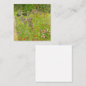Gustav Klimt Orchard mit Rose Begleitkarte (Vorne/Hinten)