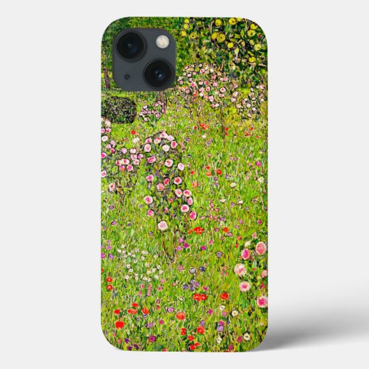 Gustav Klimt Orchard mit Rose Case-Mate iPhone Hülle (Rückseite)