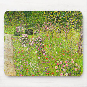 Gustav Klimt Orchard mit Rose Mousepad